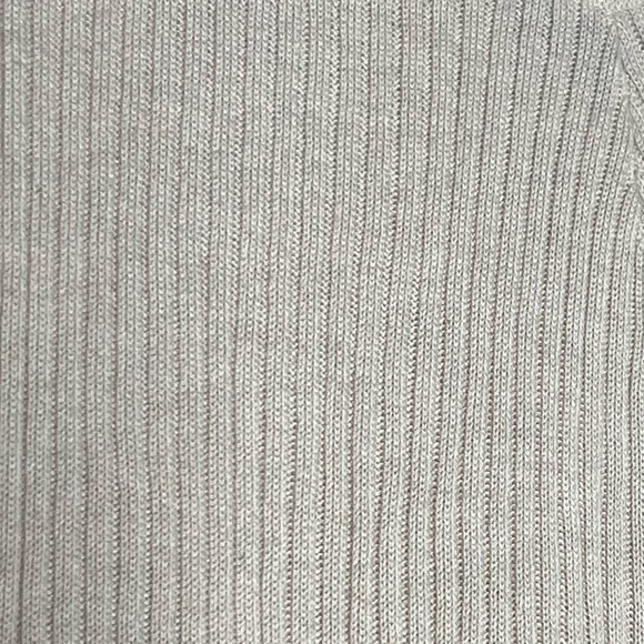 Splendid Ribbed Knit Relaxed Fit Ankle Pants in Beige, size XS NWOT - Picture 6 of 6